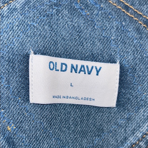 Upcycled Denim Overalls with Crochet Accents - Picture 7 of 7